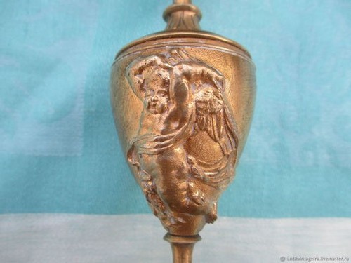 Antique two bronze - two,