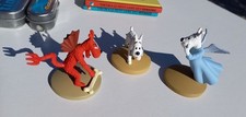 tintin lot figurines plumier livres  (no aroutcheff, leblon, pixi, moulinsart)