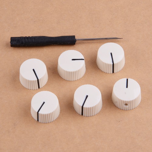6pcs white black - white, guitar