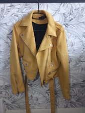 veste perfecto zara jaune