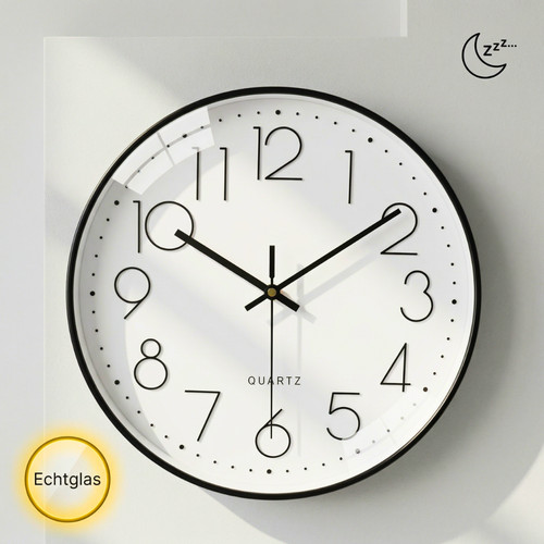 Horloge murale silencieuse - murale,