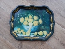 vintage grand plateau tôle