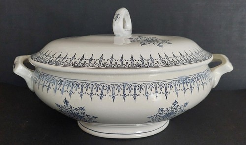Soupière ancienne faïence