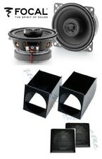 FOCAL Acx 100 Set 2 Haut Parleur 10cm Fiat Panda 1 Série 2003 Avec Supports Noir