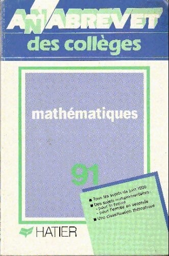 Annales brevet des - annales,