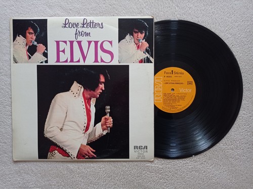 33t elvis presley love - lp,