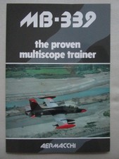 DEPLIANT AERMACCHI MB-339 THE