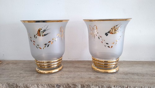 Paire vases art déco aux - paire, art-déco
