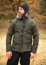 Battle-Merchant Gilet De Combat Avec Nestels, Vert Olive Foncé - Noir