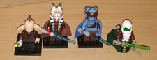 Star Wars Personnages Jedi Lot De 4 Ne Porte Pas La Marque À LEGO Occasion