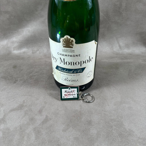 Porte clés champagne - clés,