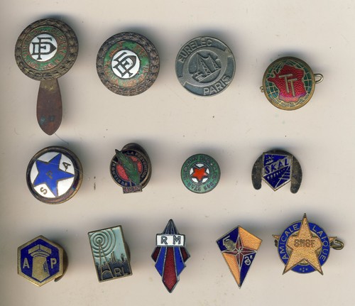 Insignes boutonnière - 13,
