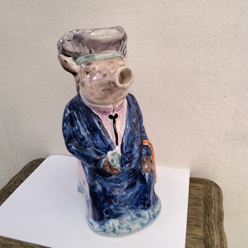 Pichet cochon faience - cochon,