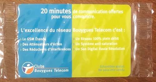 Bouygues telecom recharge - telecom,