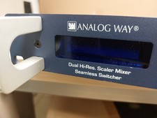 Analog Way Pulse PLS-300 Dual Scaler Seamless Switcher, DVI SDI VGA Pro AV Mixer