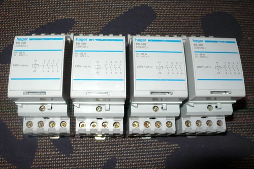 Hager es420 contacteur 4poles - es420,