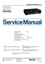 Service Manuel D'Instructions