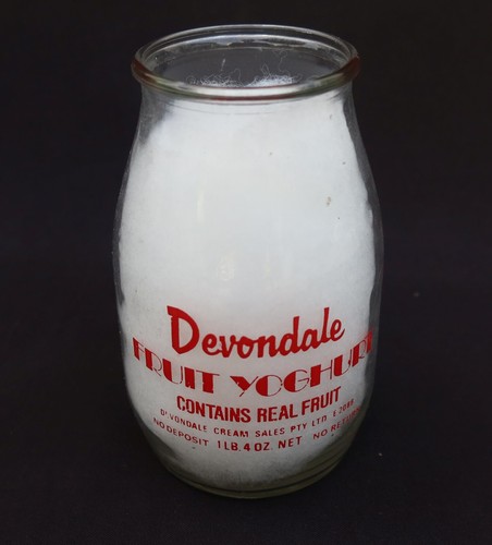 Ancien pot yaourt - , yoghourt