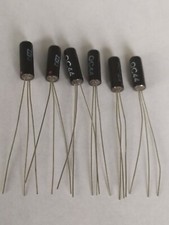 6x OC44   Lot 6 pcs transistors Germanium Noir Glass    HFE entre 40/150 