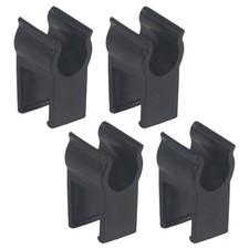 Lot de 4 boucles en plastique