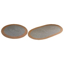 Tapis tissé à la main en corde de coton pour salon, entrée intérieure