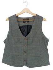 SURE Gilet de costume Dames Costume T EU 44 gris clair style d’affaires