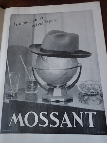 Chapeau mossant publicité - mossant,