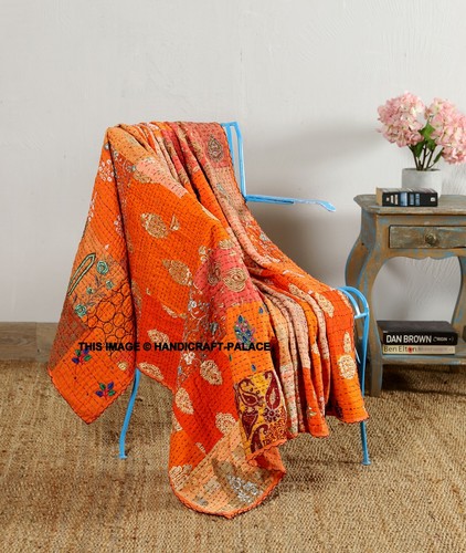 Couverture patchwork indien - couverture, en
