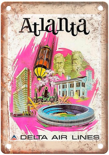 Vintage 1974 delta air - 1974,