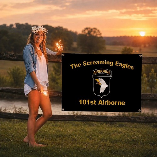 Drapeau 101st airborne - 101st,