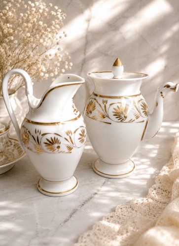 Antique french porcelain - antique,
