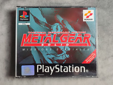 Jeu Playstation 1 METAL GEAR Solid Tactical espionnage action MISSION SPE PAL FR