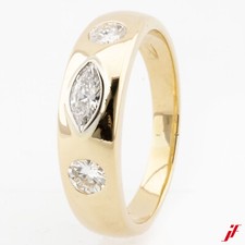 Bague Classique 750/18K Or