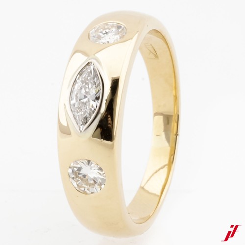 Bague classique 750 18k - classique, or