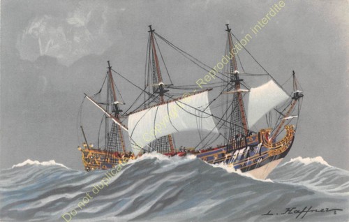 Bateau illustration - cp,