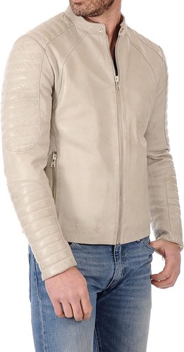 Veste cuir agneau - veste,