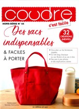COUDRE C'EST FACILE 44 H DES SACS INDISPENSABLES ET FACILES A PORTER