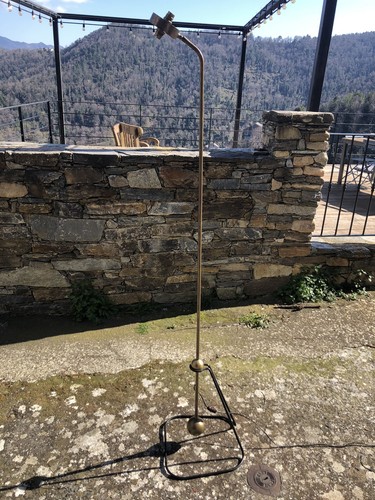 Lampadaire vintage pierre - lampadaire,