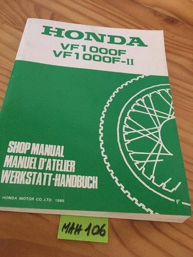 Honda vf1000f vf1000fii vff - vf1000f,