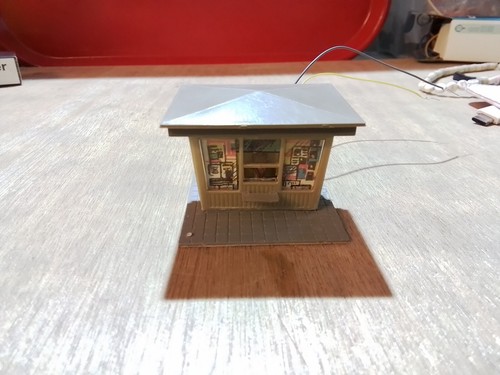 Maquette echelle kiosque - maquette,
