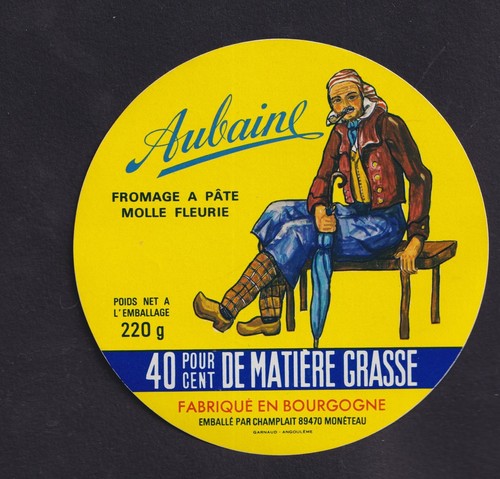 Ancienne étiquette fromage - ,