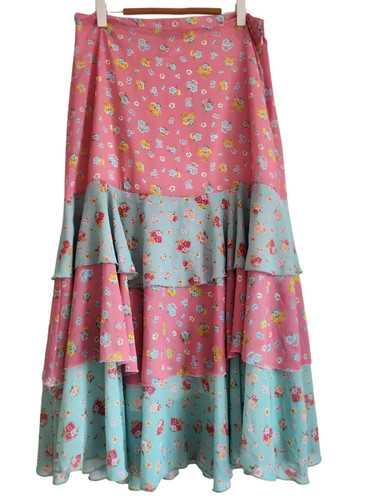 Jupe longue vintage - , côté