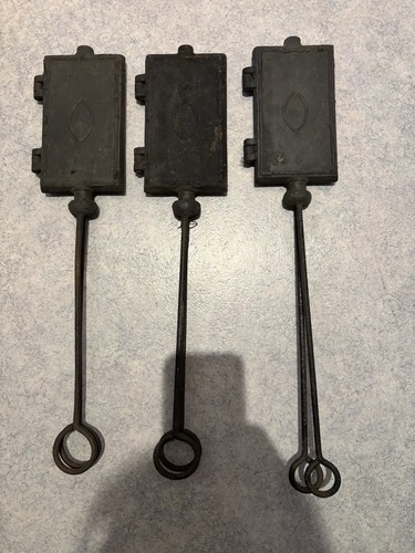 Anciens gaufrier fonte - anciens, en