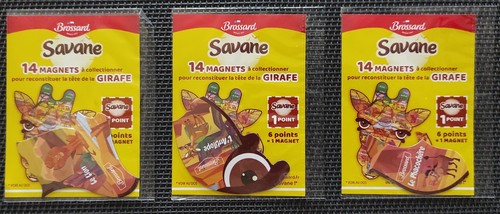Magnets savane girafe - magnets,
