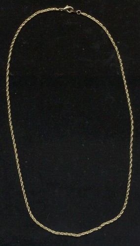 Collier chaîne corde - chaîne,