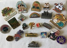 Baseball Cap  Pins Vintage Lot
