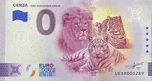 Billet euro cerza - cerza, parc