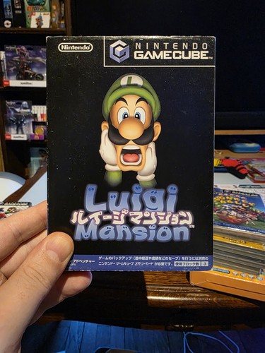 Luigi mansion gamecube jap - luigi,