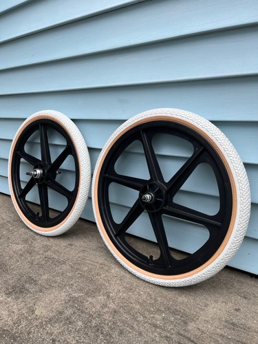 Skyway mags black wheels set - mags,