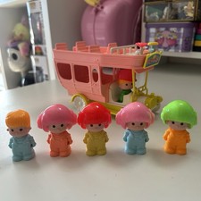 Bus pinypon jardinera complet vintage